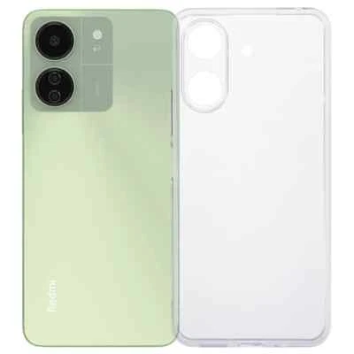 Hülle für Xiaomi Redmi 13c Bumper Schutz Case Transparent