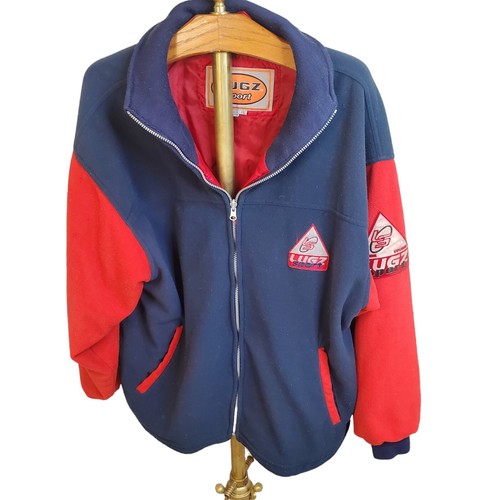 Vintage LUGZ Sport Mens 2XL Extreme Explorers Jacket Full Zip Nylon - Picture 4 of 13