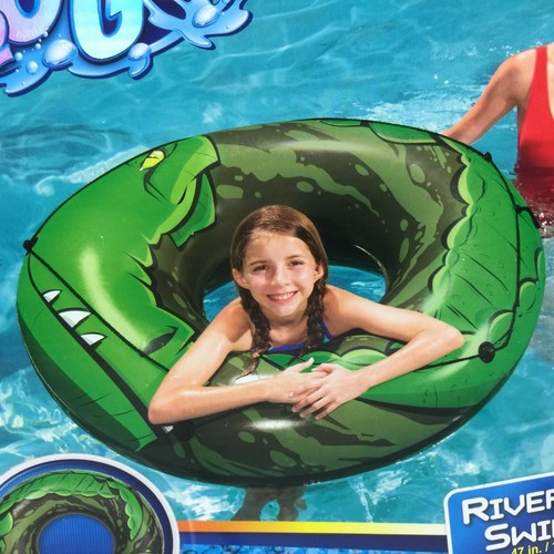 Inflatable Swimming Fantasy Pool Floats/Rider Whale, Unicorn Pegasus River Gator - Picture 36 of 42