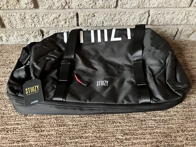 STlllZY Limited Edition Black Double Lined Smell Proof III Duffle