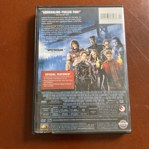 X Men The Last Stand DVD XMEN Widescreen Marvel Movie Halle Berry: Hugh Jackman - Picture 3 of 3