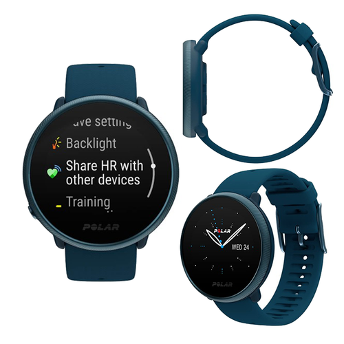 Polar Ignite 2 Storm Blue Smart GPS Running Swimming Cycling Multi Sports Watch