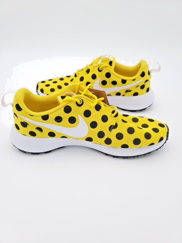 Nike Roshe Golf Next Nature lunares amarillo/blanco/negro para hombre talla 10 - Imagen 5 de 7