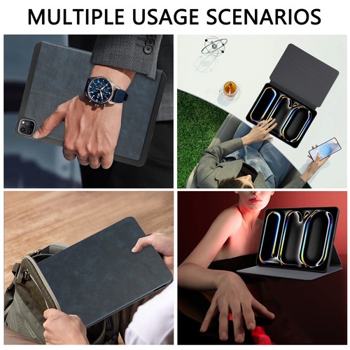 For iPad Air 4th 5th 6th 7th Generation 11 Inch M2/M3 Shockproof Slim Case Cover - Picture 46 of 58
