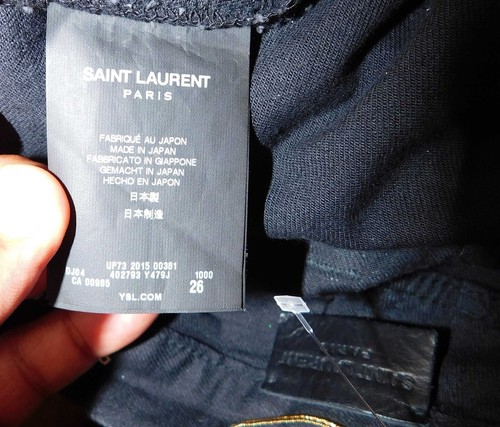 Saint Laurent Skinny Jeans D01 W/SK-LW Black Star Gr. 26 - Bild 6 von 7