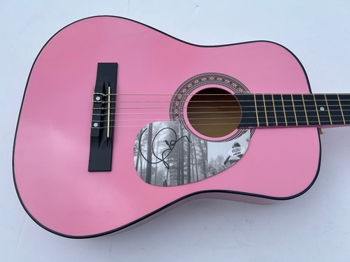 Taylor Swift Signed Autographed Folklore Full Size Acoustic Guitar PSA/DNA - Picture 2 of 2