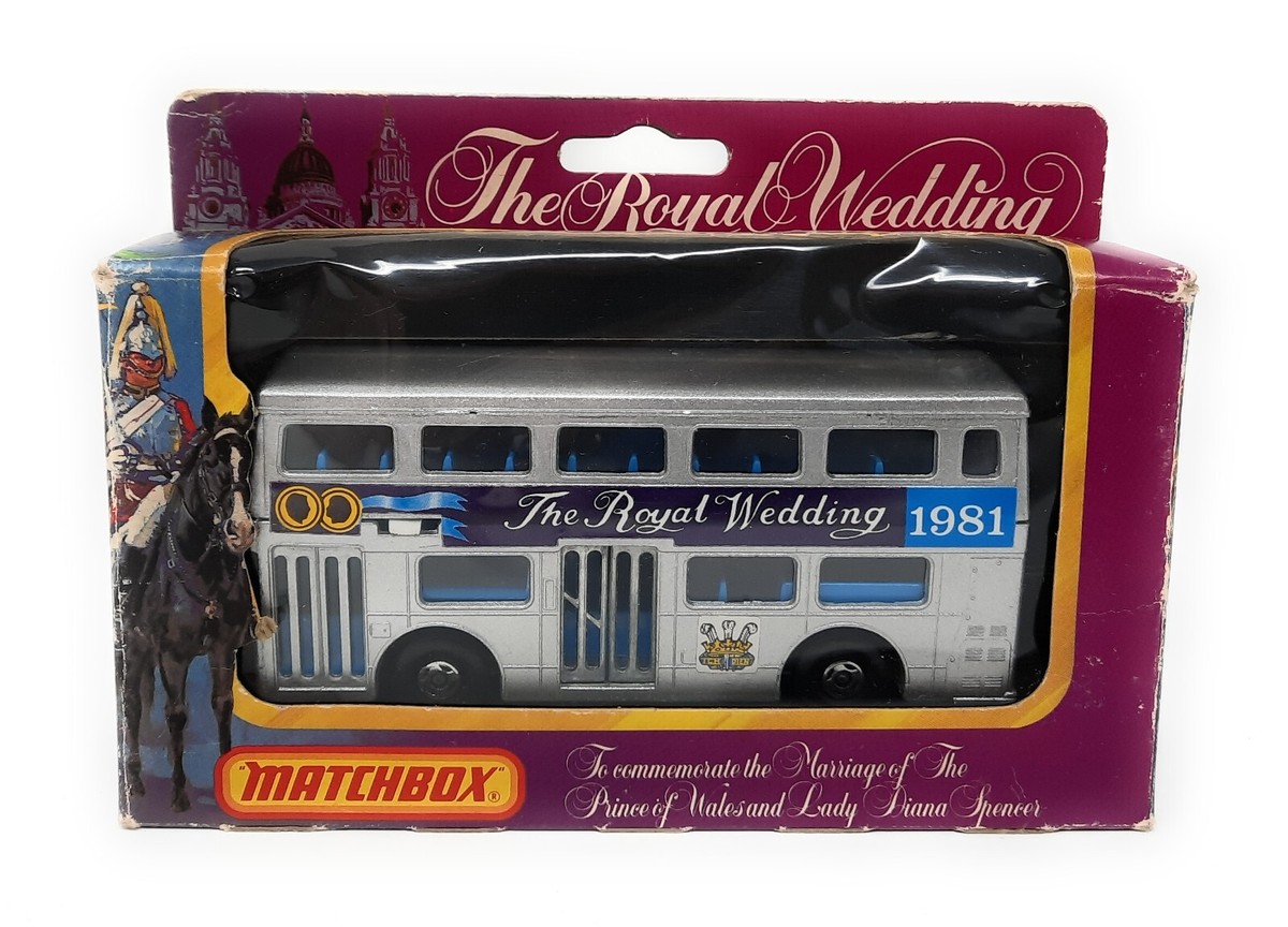 Matchbox Lesney Super Kings K15 The Londoner Bus Royal Wedding ´81