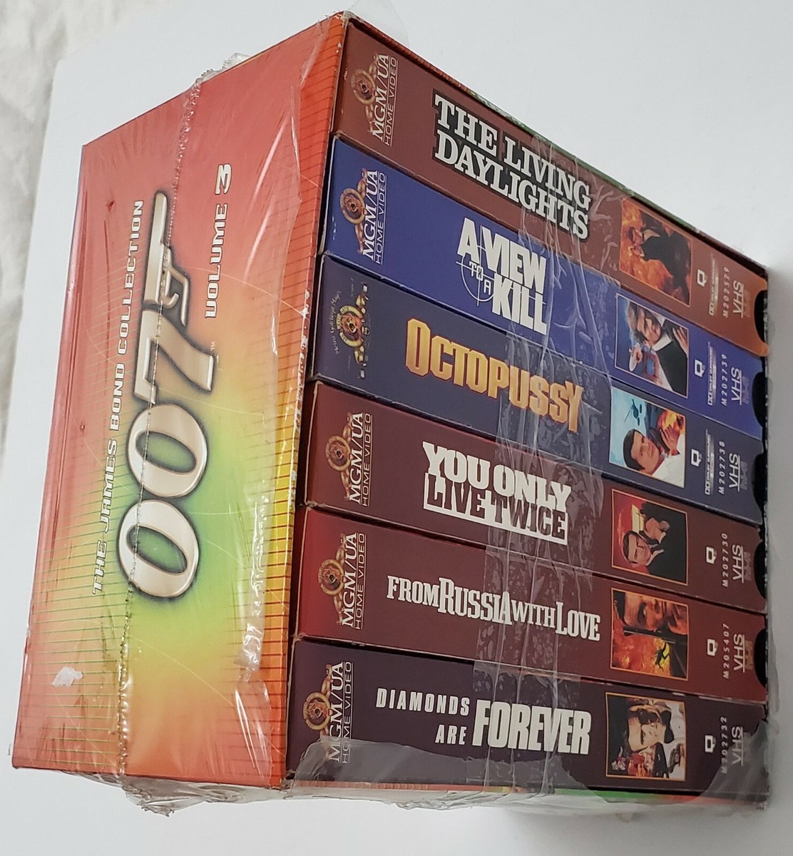 James Bond Collection 007 VHS Boxed Set Volume 3 : Sean Connery
