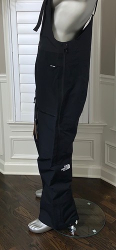 The North Face Mens Ceptor Dryvent Waterproof Shell Ski Bibs Pants - Black White - Picture 8 of 17