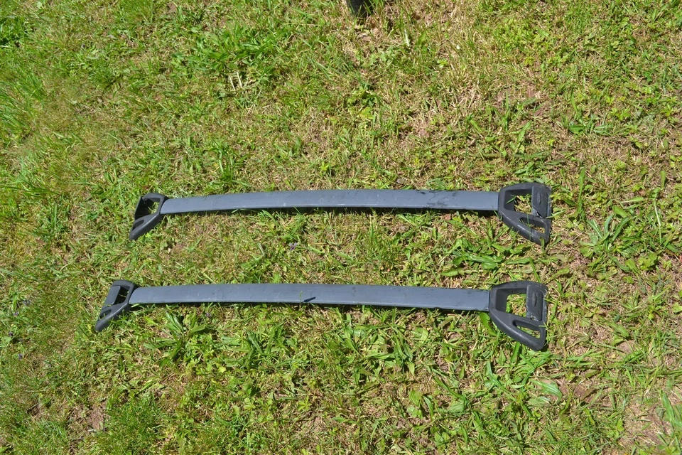 02-07 Envoy XL Trailblazer EXT portaequipajes transversales de techo par transversal OEM 42" equipaje Foto 2 de 4