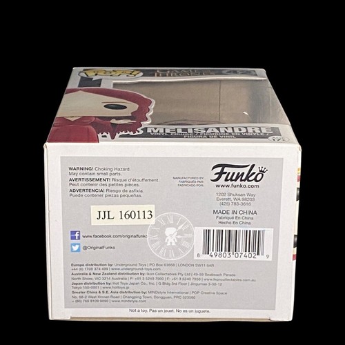 Funko Pop + Protector! Game of Thrones #42 - Melisandre **Vaulted** - Picture 9 of 11