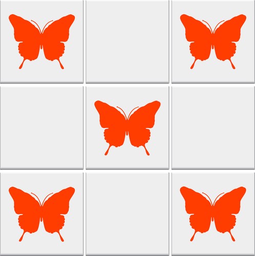 BUTTERFLY Wall Stickers, Tile Stickers, Vinyl Decals, Vinyl Transfers *2 sizes* - Picture 13 of 22
