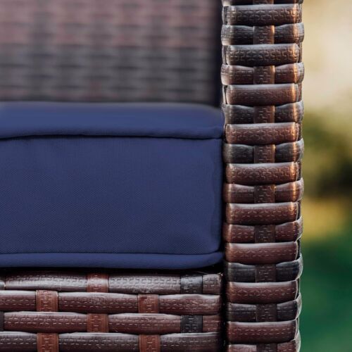 3-Piece Wicker Patio Bistro Set - Picture 6 of 9