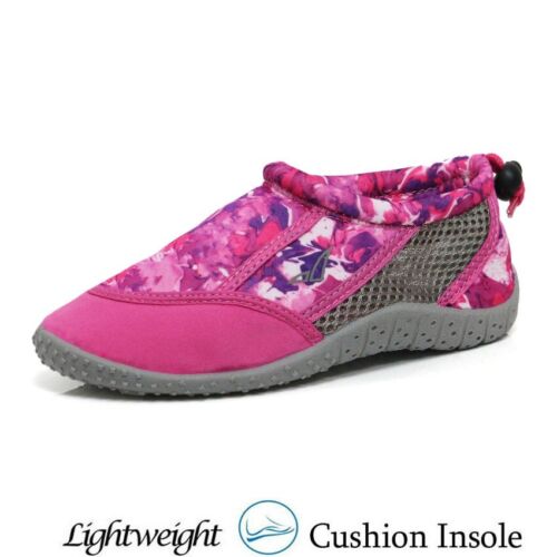 BOYS GIRLS AQUA SHOES WET SUIT BEACH SURF SURFING SNORKELLING KAYAK SPORTS SHOES - Picture 9 of 9