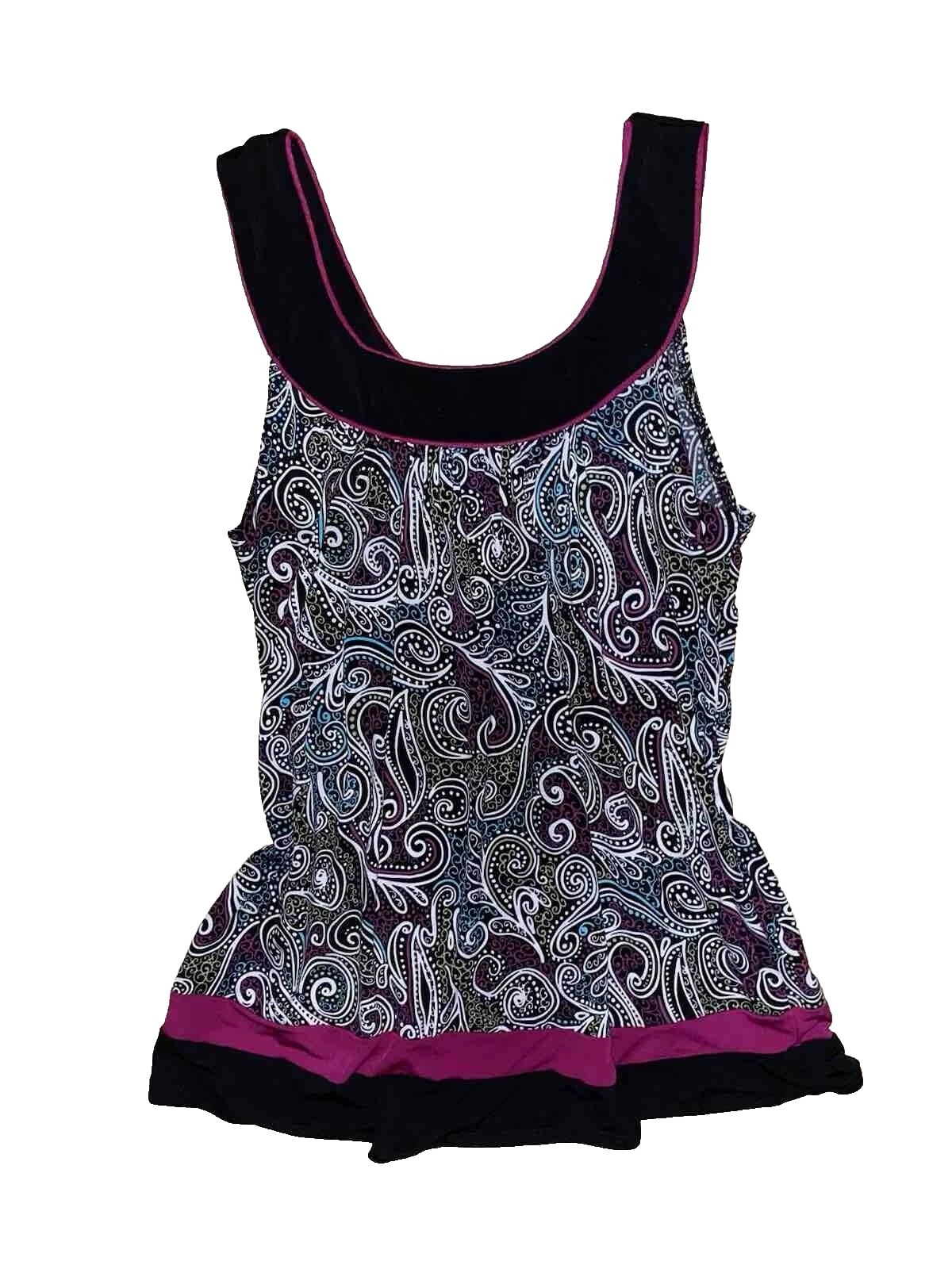 HeartSoul 佩斯利涤纶上衣女