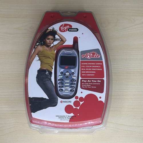 Kyocera K483 K10 Royale Gray Cell Phone (Virgin Mobile) NEW