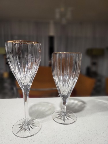 Mikasa Golden Tiara Iced Tea Glass And Water Goblet - Picture 3 of 5