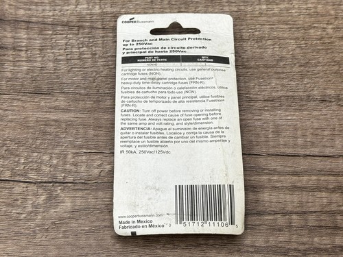 Bussmann BP/NON-40 40 amp General Purpose Cartridge Fuse Pack of 2 - Picture 3 of 3