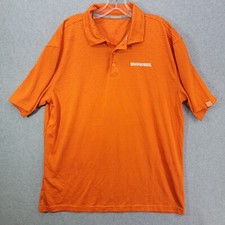 WHATABURGER SHIRT ADULT large EMPLOYEE POLO UNIFORM ORANGE STAFF CREW MANAGER