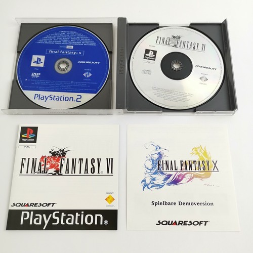 Sony Playstation 1 Spiel : Final Fantasy VI 6 + Demo - OVP & Anleitung | PS1 PAL - Bild 3 von 3