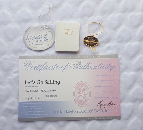 MIDDLETON "LET’S GO SAILING" REVA SCHICK VINYL EDITION #158 OF 1000 MODEL 00743 - Picture 12 of 12