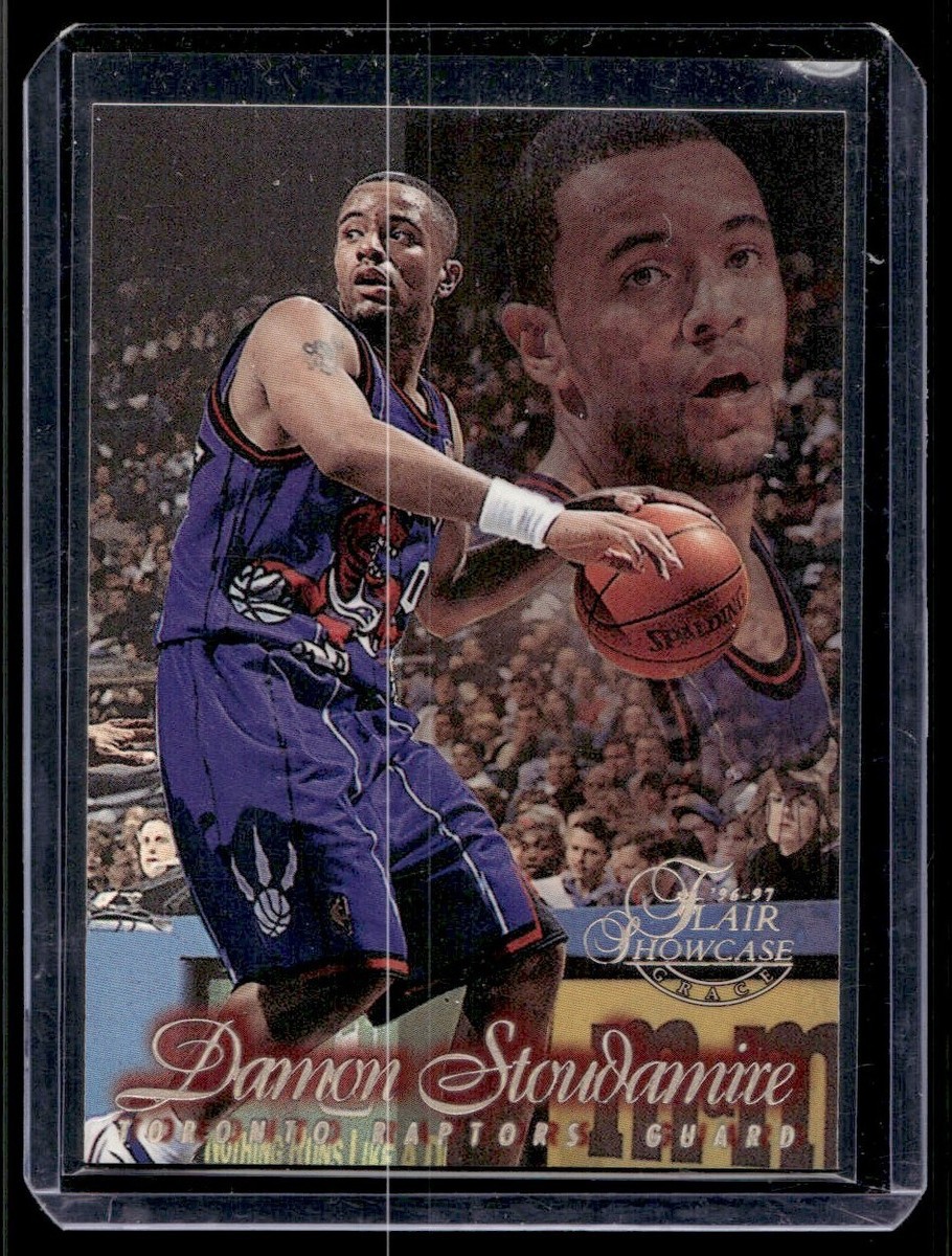 1996-97 Flair Showcase Row Damon Stoudamire G48 Toronto Raptors #20