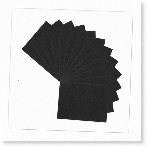 50 Sheets Black EVA Foam Paper 8 x 12 Inch 3mm Thick Assorted Foam Sheets for Co - Bild 1 von 7