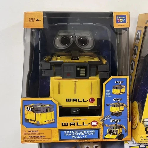 New Robot Toy Wall E Thinkway Toys Original Transforming Eve Action Figure Model - Picture 2 of 18