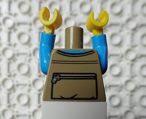 LEGO Torso Assembly for twn398 Male Dad Father from 31108 Caravan Family Holiday - Picture 2 of 2