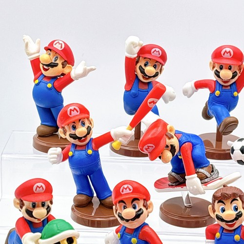 Choco Egg Super Mario Mini Figure MARIO Set Of 14 Furuta Japan Nintendo - Picture 2 of 19