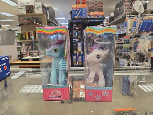 My Little Pony 25° Compleanno Celebrazione Neve El And Rainbow Dash 2007 G3's Nuovo con scatola - Foto 2 di 24