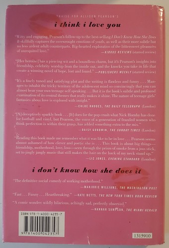 I THINK I LOVE YOU Publisher: KNOPF By Allison Pearson - Hardcover Book - Bild 2 von 4