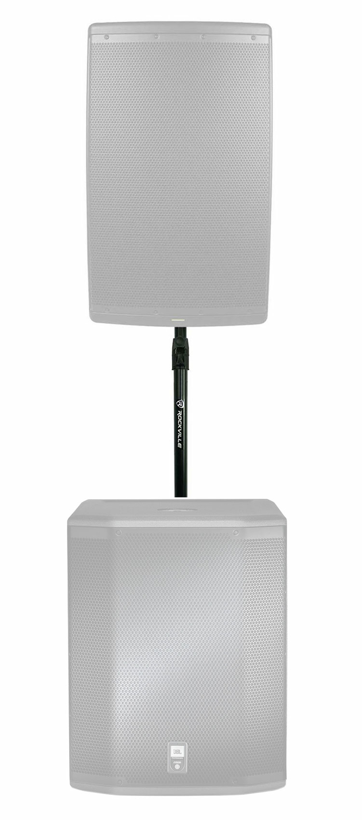 Резьбовое крепление сабвуфера Rockville к колонке для JBL PRX618S-XLF