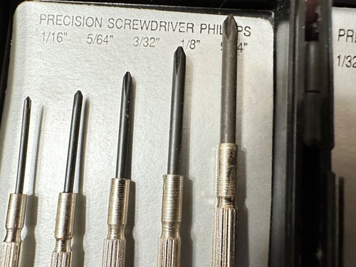 Set cacciavite di precisione 11 pezzi - Phillips e slot - Foto 4 di 7