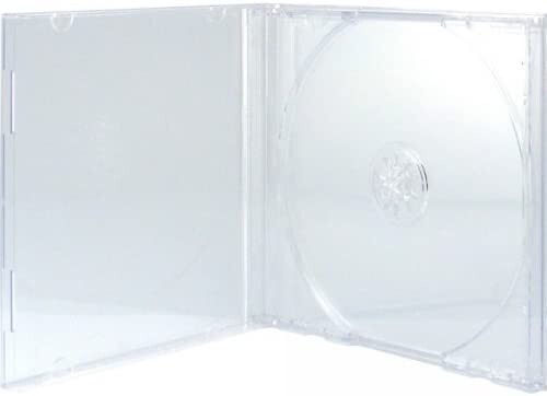 50 DVD CD Hüllen Jewelcase transparent CD Leerhülle für 2 CD - BOX31 - Bild 1 von 1