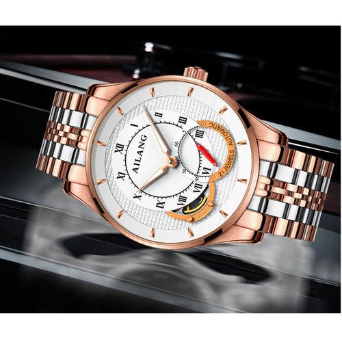 AILANG Watch Men's Automatic Mechanical WristWatches Stainless Steel Waterproof - Picture 11 of 16