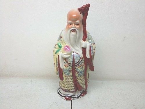 Andrea by Sadak chinesisches Porzellan Wiseman Figur Vintage Made in Taiwan Stück