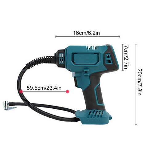 120 psi LED Akku Auto Kompressor Reifen Für Makita 18V Batterien Inflator Pumpe - Picture 2 of 13