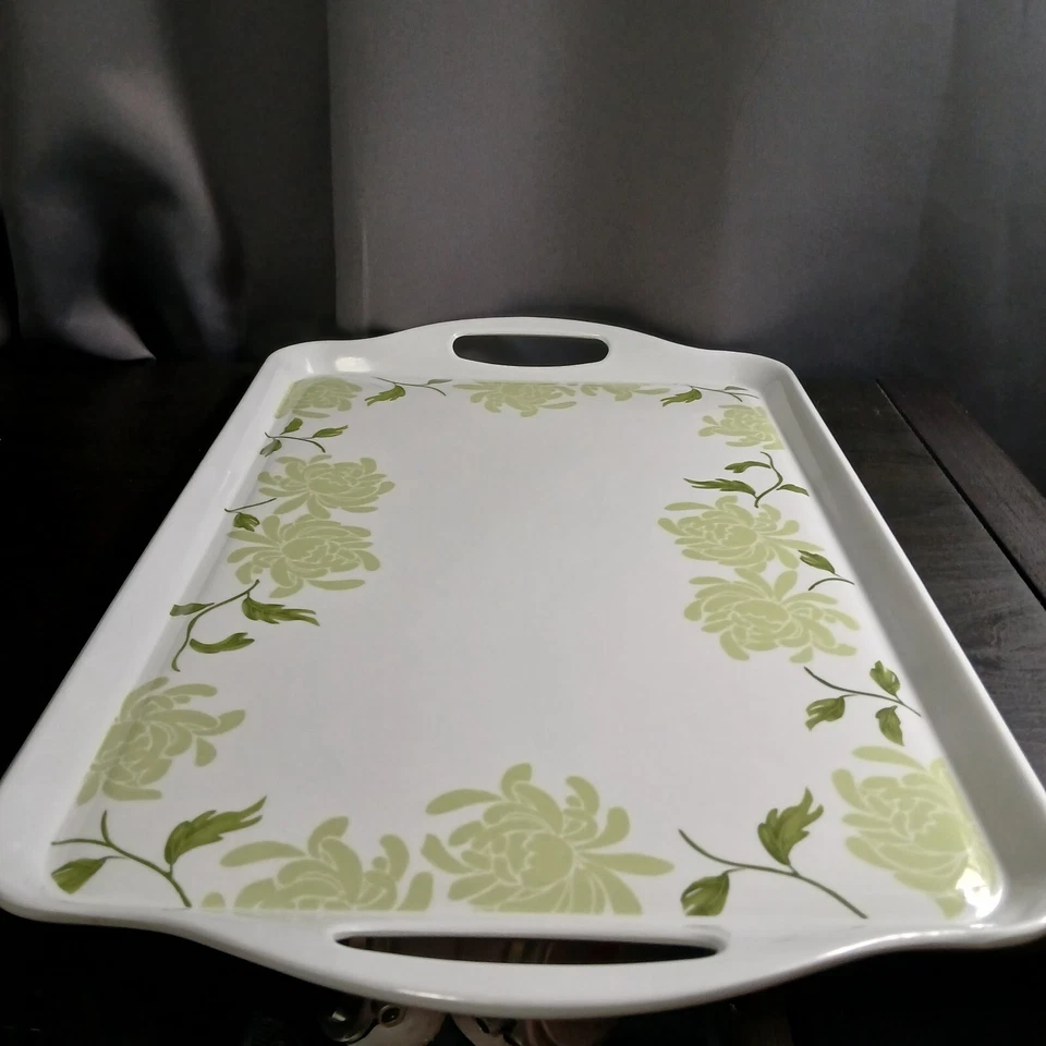 Bandeja para servir Corelle Coordinates by Reston Lloyd - Crisantemo - Melamina 19" Foto 2 de 4