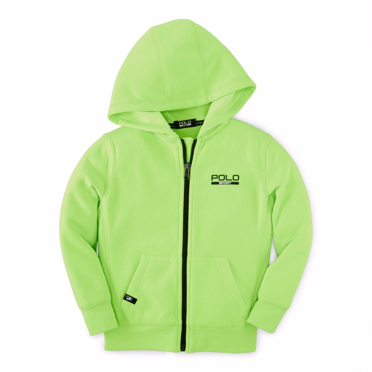 Polo Sport Neon Green Polo Hoodie NEW RALPH LAUREN POLO SPORT CREW