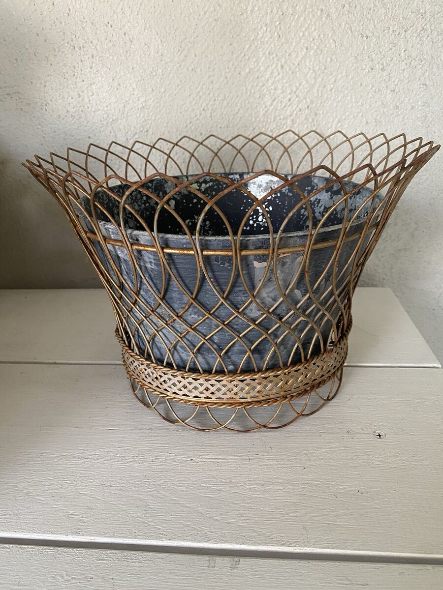 Antique French Wire Basket | eBay Antique French Wire Basket | eBay