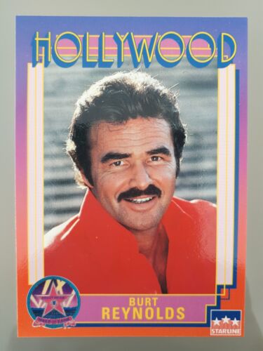 1991 Starline Hollywood Walk of Fame Burt Reynolds #19 Trading Card