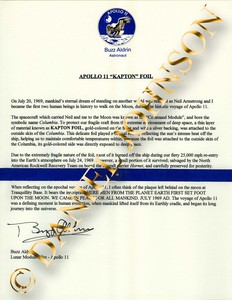 Buzz-Aldrin-Signed-APOLLO-11-FLIGHT-FLOWN-TO-THE-MOON-KAPTON-FOIL-AUTHENTICATED