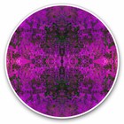 2 x Vinyl Stickers 30cm - Purple Indian Pattern Boho Print Cool Gift #12348