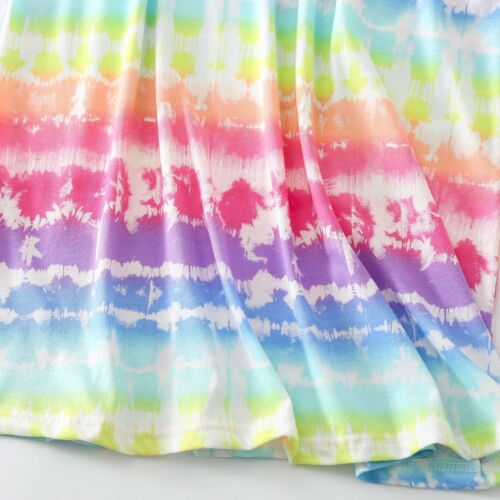 Women Short Sleeve Nightgown Cute Cartoon Summer Crew Neck Sleep Pajamas Dress - Picture 90 of 99