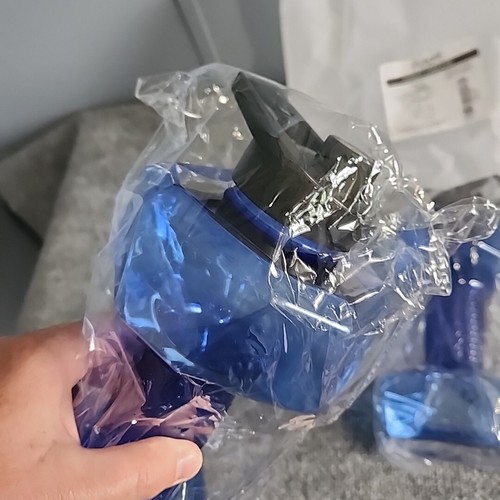 Set Of 2 Water Dumbbells First Create Aquatic Aerobic Blue Workout NEW - Picture 3 of 9