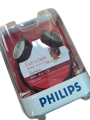 PHILIPS SHS390 Wired On Ear Headphones Black - Image 1 of 4