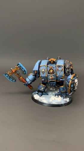 Venerable Dreadnought Space Wolves Space Marines Warhammer 40K Presale Painted - Video 1 of 1