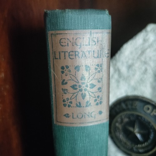 English Literature_William J. Long_Textbook_Ginn & Co_1937_Very Good - Imagen 1 de 12