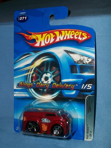 Hot Wheels 2006 Blings Dairy Red Delivery~Tag Rides #071 - Picture 2 of 6